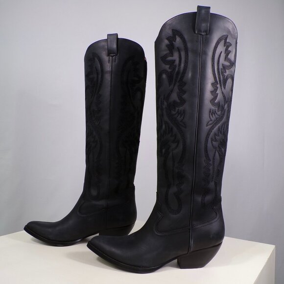Jeffrey Campbell Shoes - Jeffery Campbell Calvera 2K Western Knee High Boot